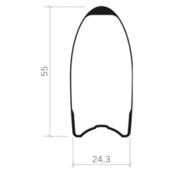 Juego De Ruedas Tubulares De Carbono Vision Metron 55 SL Disc Carbon | 9/15 / 12x100 - 9x135 - 12x142 Mm | Negro -Ruedas Ventas 13429945e14670c8d5178.73897222