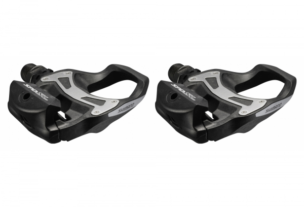 Pedales De Carretera Shimano R550 SPD-SL Negro 3 Pedales De Carretera Shimano R550 SPD-SL Negro