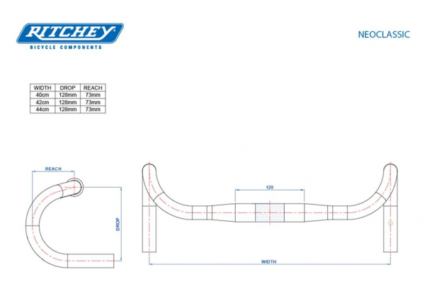 Ritchey Neoclassic WCS DI2 Manillar De Cucaracha De Gran Tamaño Negro 6 Ritchey Neoclassic WCS DI2 Manillar De Cucaracha De Gran Tamaño Negro - Imagen 4