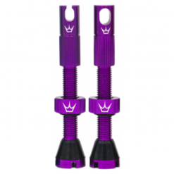 Válvulas Sin Cámara De 42 Mm Peaty's X Chris King MK2 Púrpura