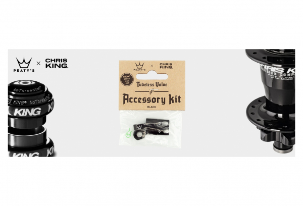 Accesorios Para Válvulas Sin Cámara De Peaty's X Chris King (MK2) Negro 4 Accesorios Para Válvulas Sin Cámara De Peaty's X Chris King (MK2) Negro - Imagen 2