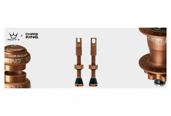 Válvulas Sin Cámara De Borbón De 42 Mm Peaty's X Chris King MK2 4 Válvulas Sin Cámara De Borbón De 42 Mm Peaty's X Chris King MK2 - Imagen 2