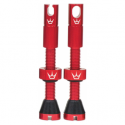 Válvulas Tubeless De Peaty's X Chris King MK2 42 Mm Rojo