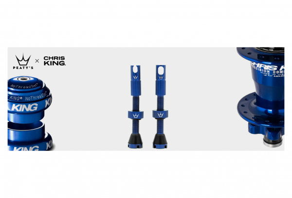 Válvulas Sin Cámara MK2 De Peaty's X Chris King 42 Mm Azul Marino 4 Válvulas Sin Cámara MK2 De Peaty's X Chris King 42 Mm Azul Marino - Imagen 2