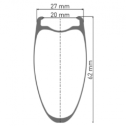 Dt-swiss Rueda Trasera DT Swiss ARC 1400 Dicut 62 Disc | 12x142mm | Centerlock -Ruedas Ventas 18214675f8031bde21cf2.77243663