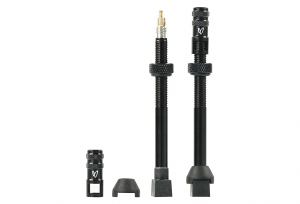 Válvula Tubeless Effetto Mariposa Caffélatex 70mm Negro 3 Válvula Tubeless Effetto Mariposa Caffélatex 70mm Negro