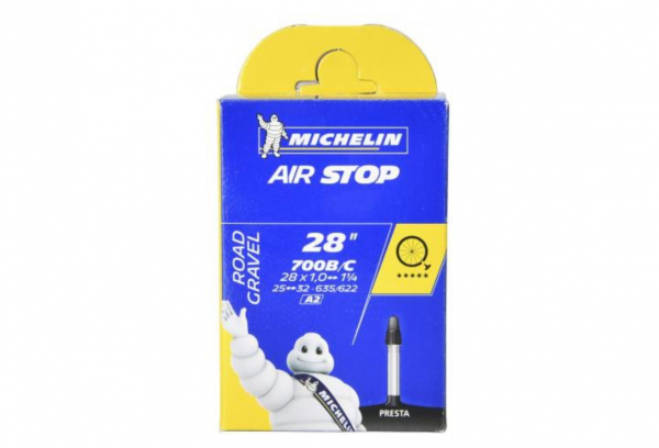 MICHELIN Tubo Interior A2 AIRSTOP Trekking 700x25 / 32 Presta 40mm 3 MICHELIN Tubo Interior A2 AIRSTOP Trekking 700x25 / 32 Presta 40mm