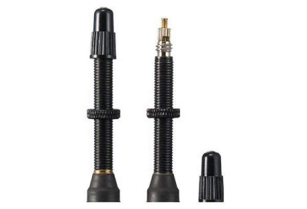 Par De Válvulas Ritchey Presta Tubeless Negro 3 Par De Válvulas Ritchey Presta Tubeless Negro