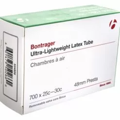 BONTRAGER Tube Ultra Lite Latex 700x25-25C Válvula Presta 48mm