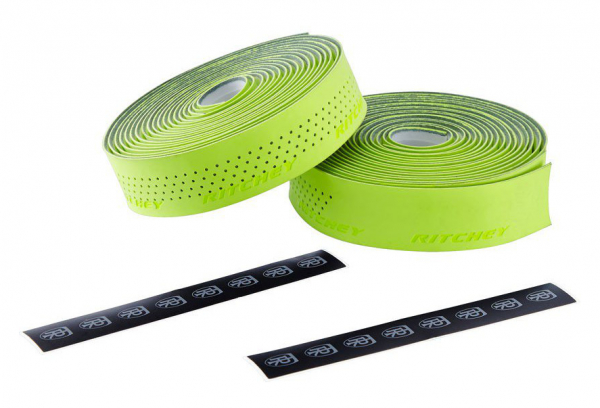Cinta De Manillar Ritchey WCS Race Gel - Jaune / Fluo 3 Cinta De Manillar Ritchey WCS Race Gel - Jaune / Fluo