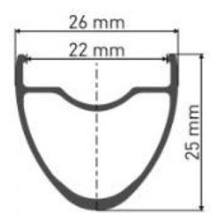 Dt-swiss Rueda Delantera DT Swiss CR 1400 Dicut 25 Disc | 12x100mm 2019 -Ruedas Ventas 5bfd54bb4c164