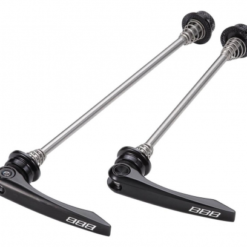 BBB Quick Release Axle Titanium LIGHTBLOCK 130 Black