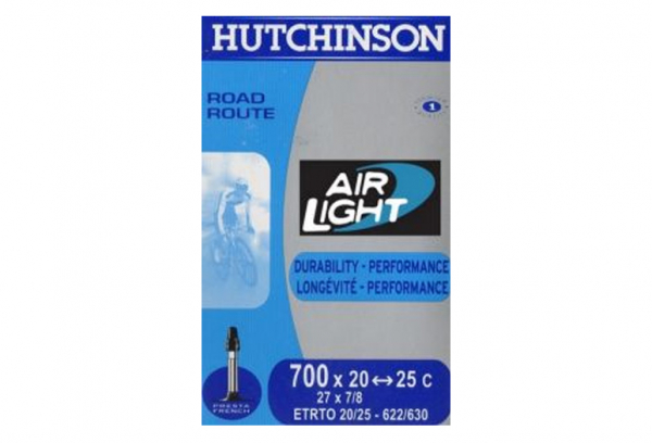 Ruta Del Aire Hutchinson AIRLIGHT 700x20/25 Válvula 60 Mm 2 Ruta Del Aire Hutchinson AIRLIGHT 700x20/25 Válvula 60 Mm